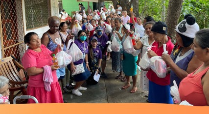 Jornada de entrega de ayuda