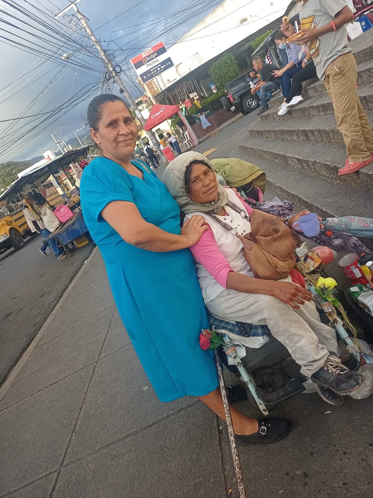 Ministración a una mujer en situación de calle