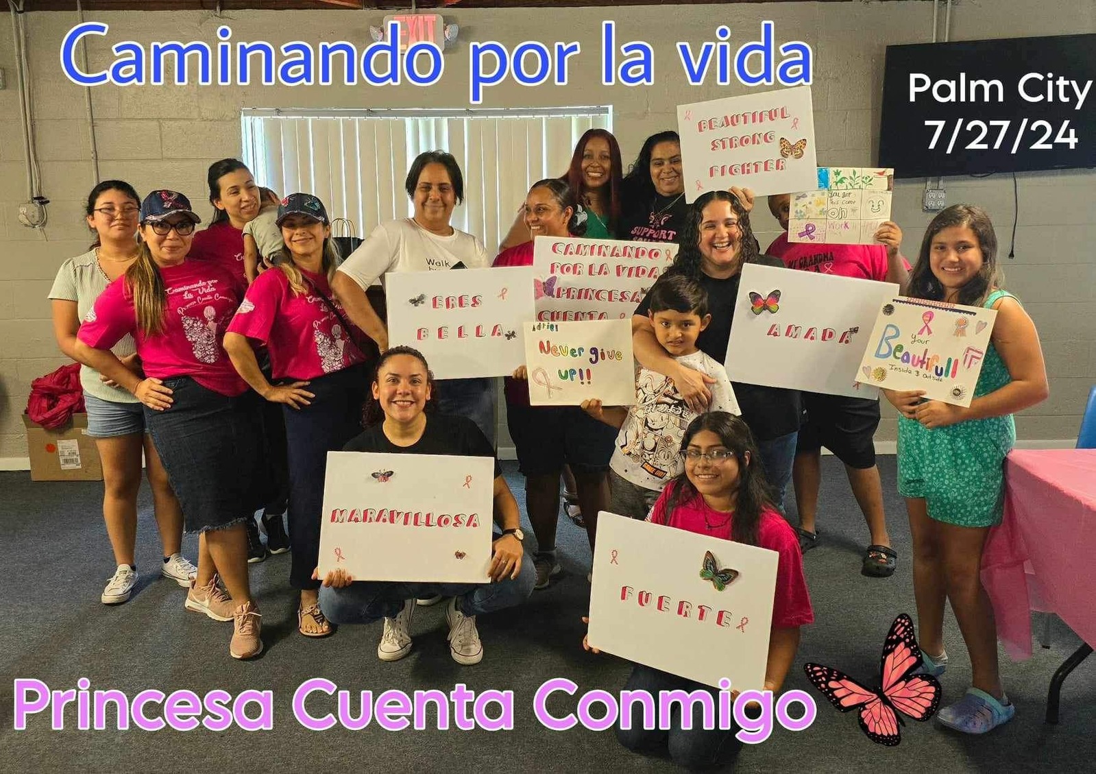 Caminando por la Vida, evento de Princesa Cuenta Conmigo